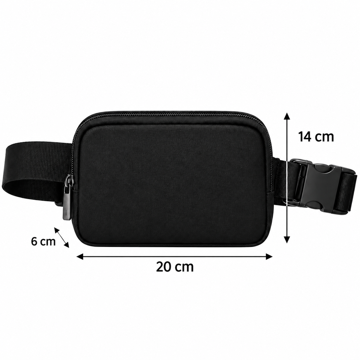 Sacoche Noir Homme Nylon