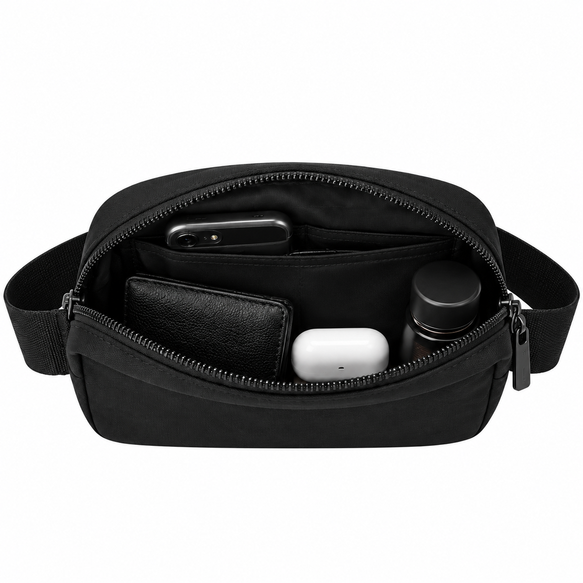 Sacoche Noir Homme Nylon