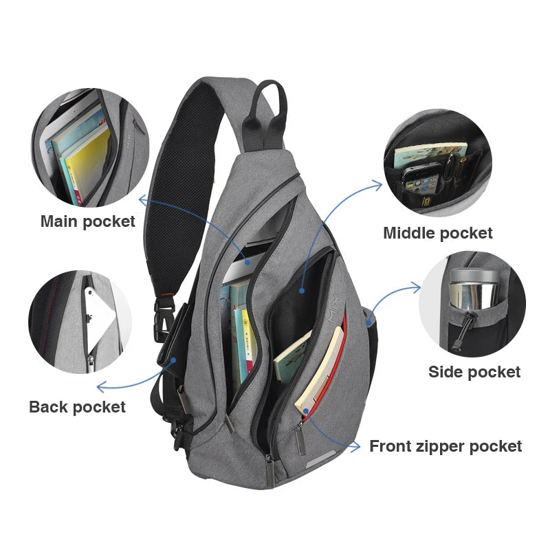 Sac à bandoulière pour homme