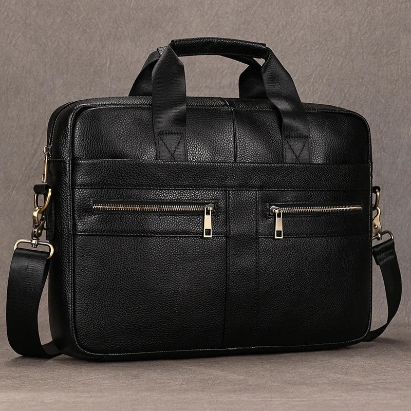 Sac pour ordinateur en cuir
