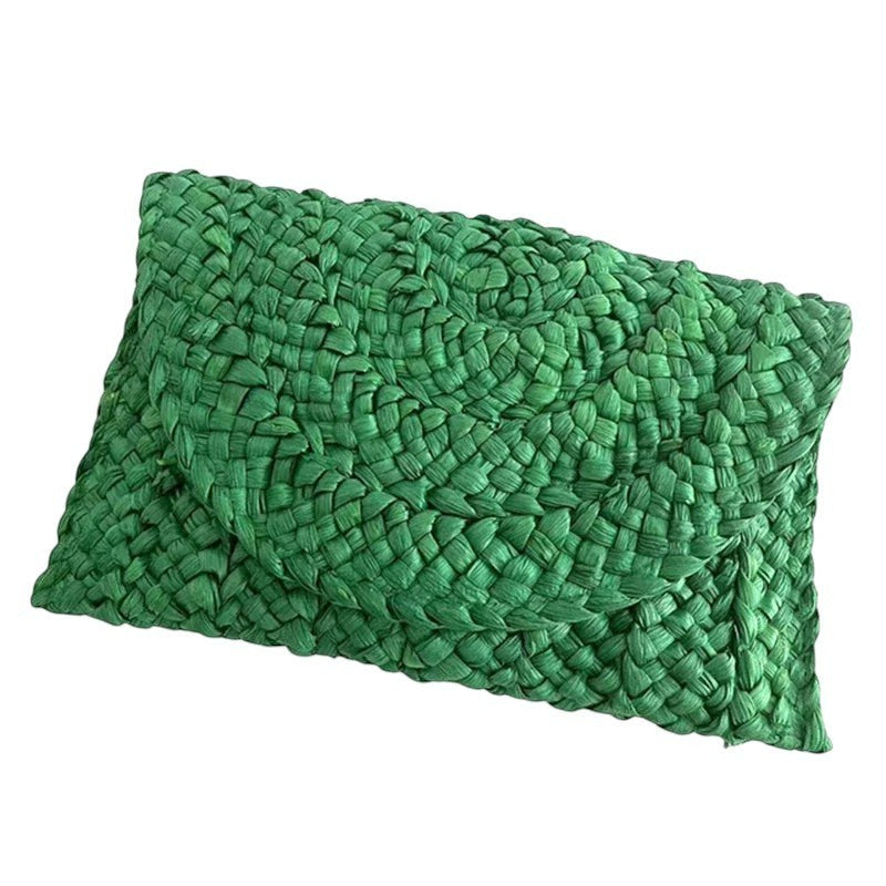 Pochette paille femme