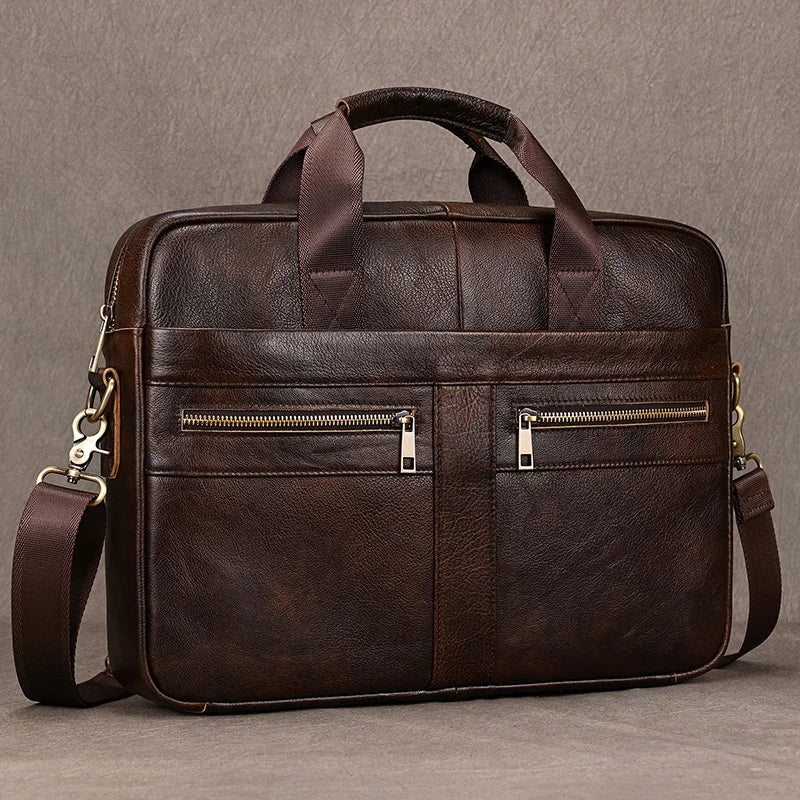 Sac pour ordinateur en cuir