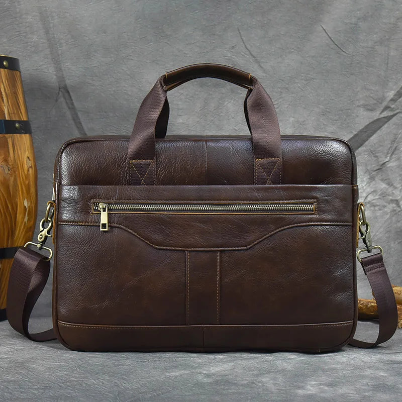 Sac pour ordinateur en cuir