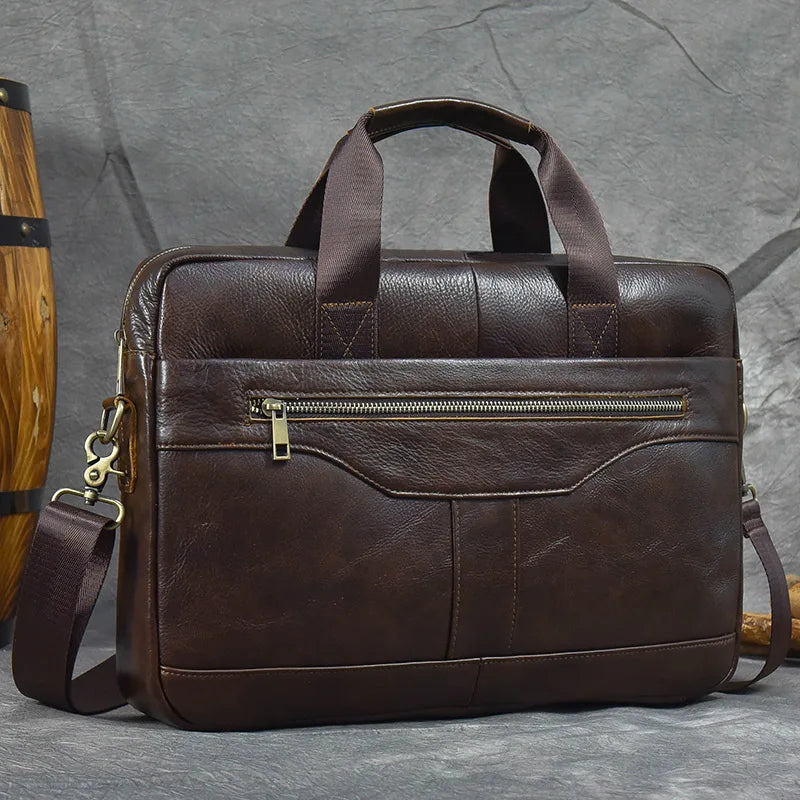 Sac pour ordinateur en cuir