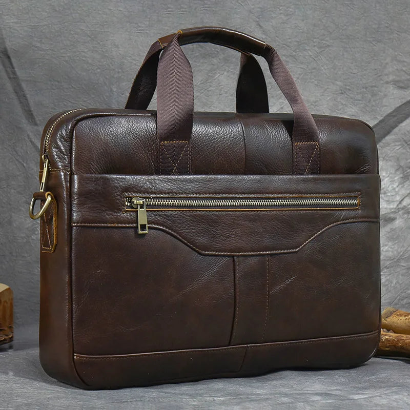 Sac pour ordinateur en cuir