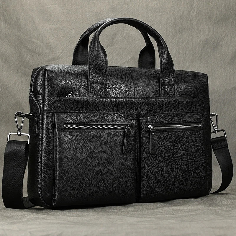 Sac pour ordinateur en cuir