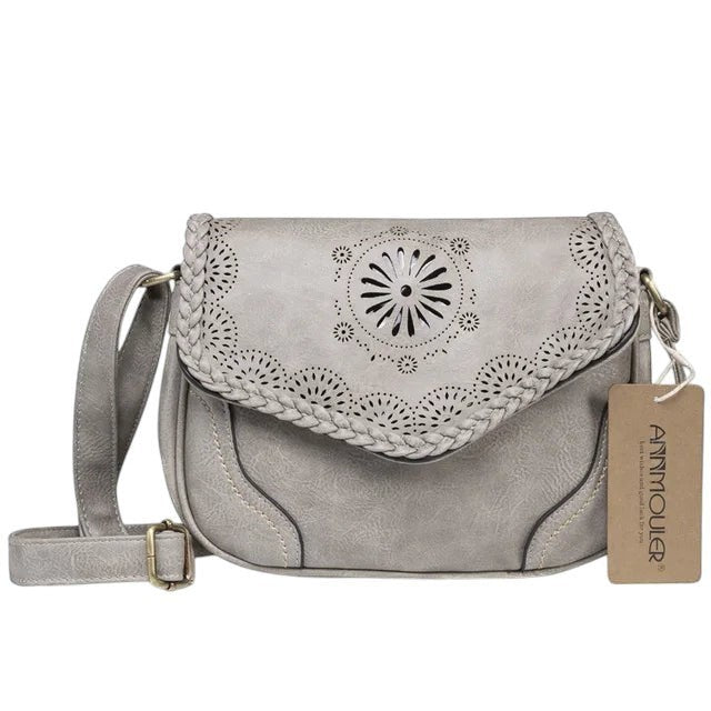 Sac à main en cuir vintage