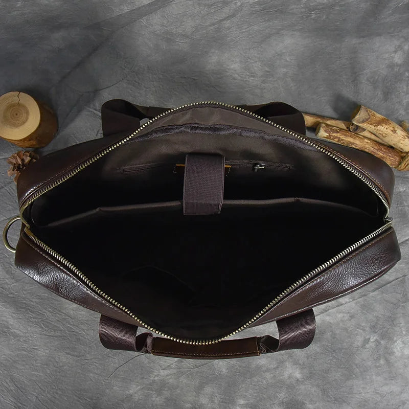 Sac pour ordinateur en cuir