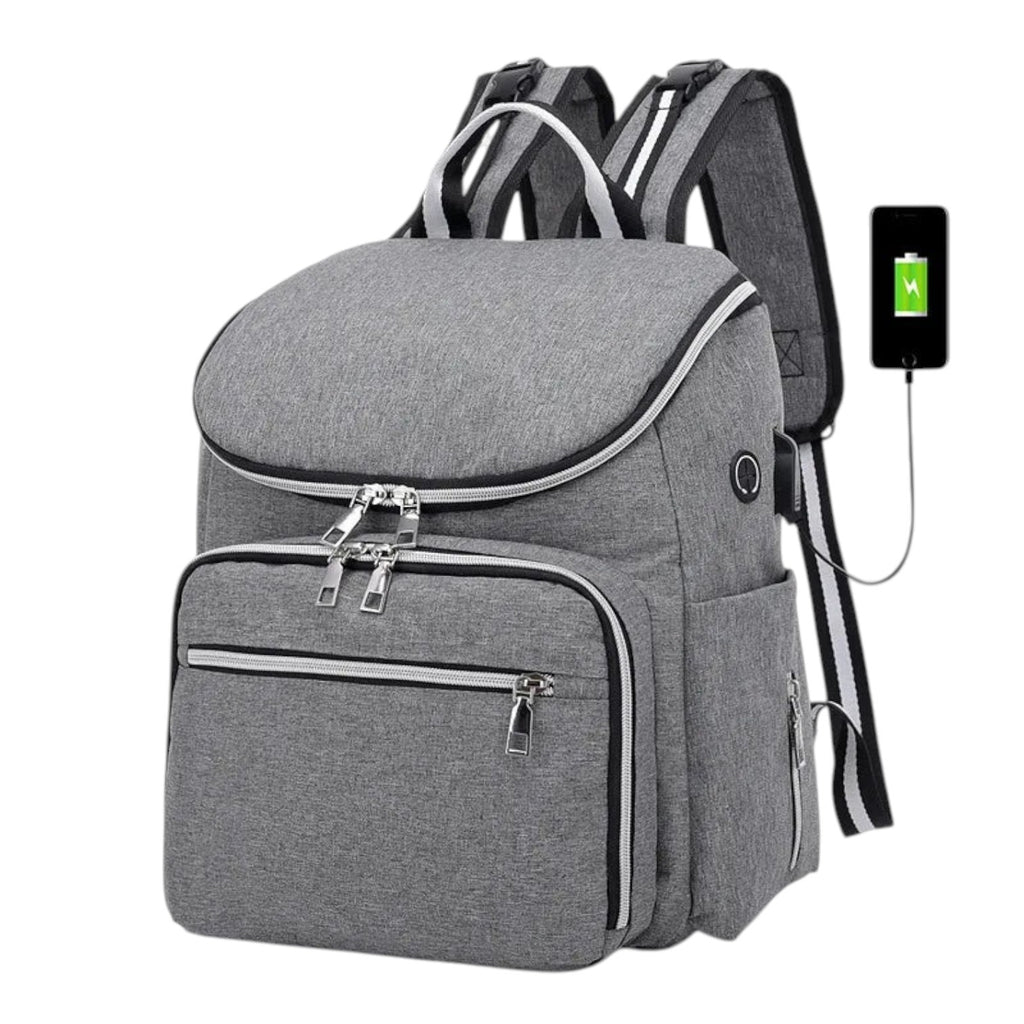 Sac à dos à langer imperméable