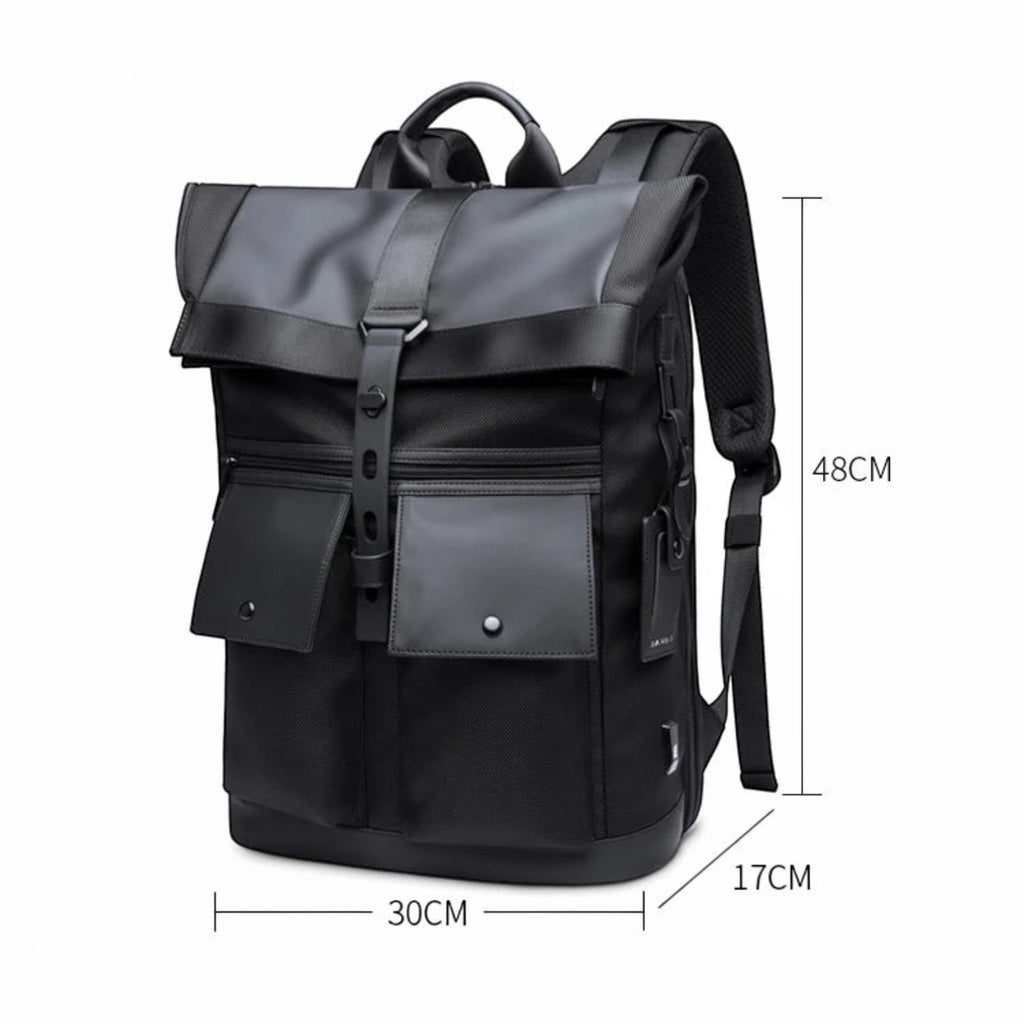 Sac à dos imperméable noir