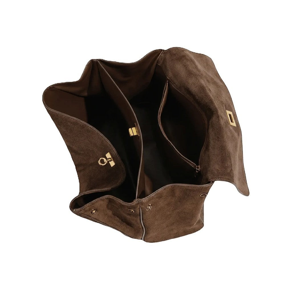 Sac à main femme daim