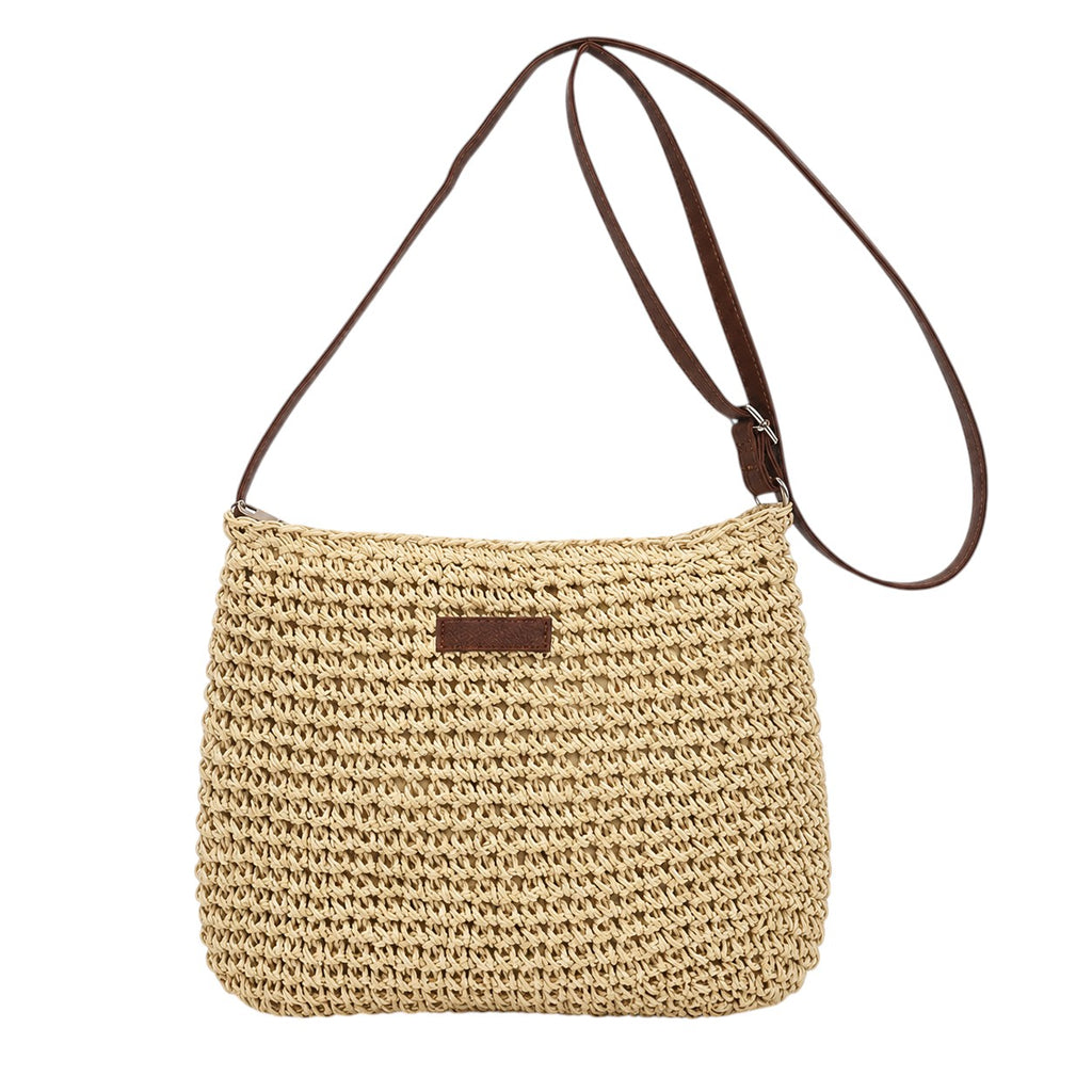 Sac bandoulière femme paille