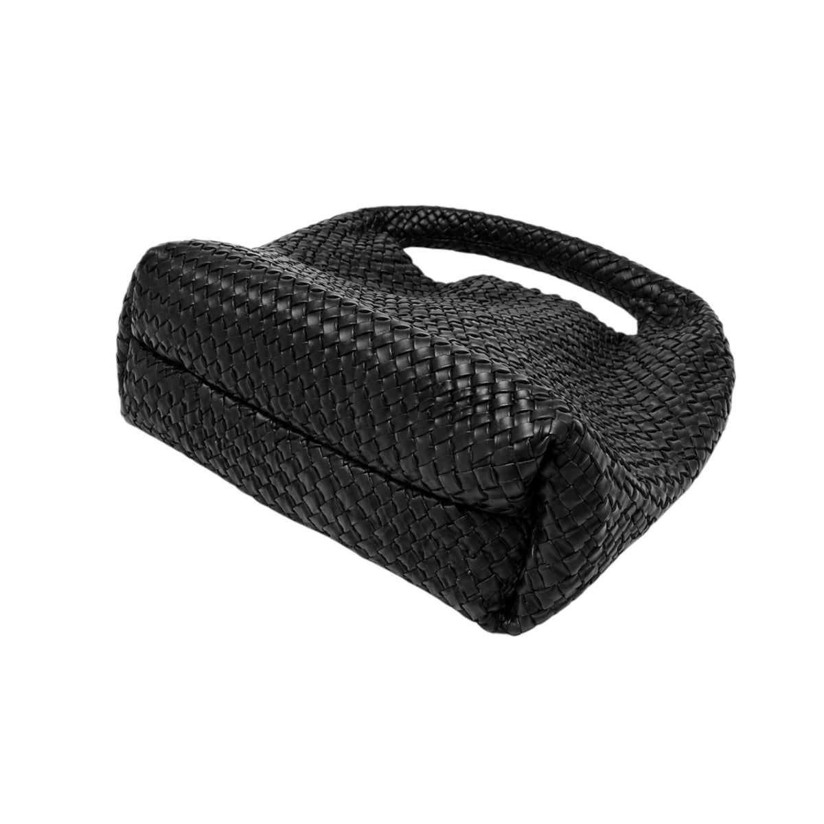 Sac à main cuir tressé