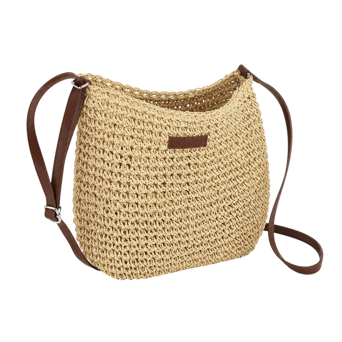 Sac bandoulière femme paille