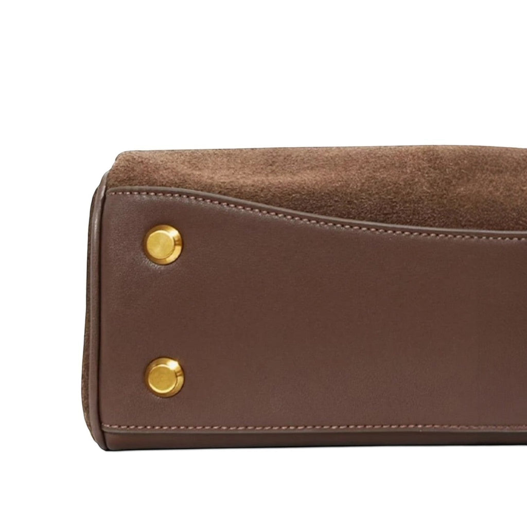 Sac à main femme daim