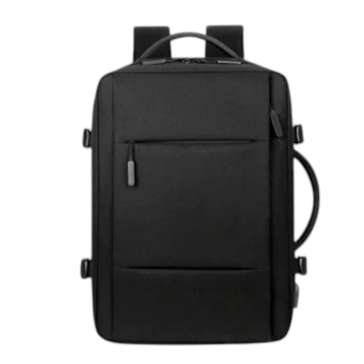 Sac à dos d'affaires noir Univers Sac en nylon imperméable avec port USB, idéal pour ordinateur portable 15,6 pouces.