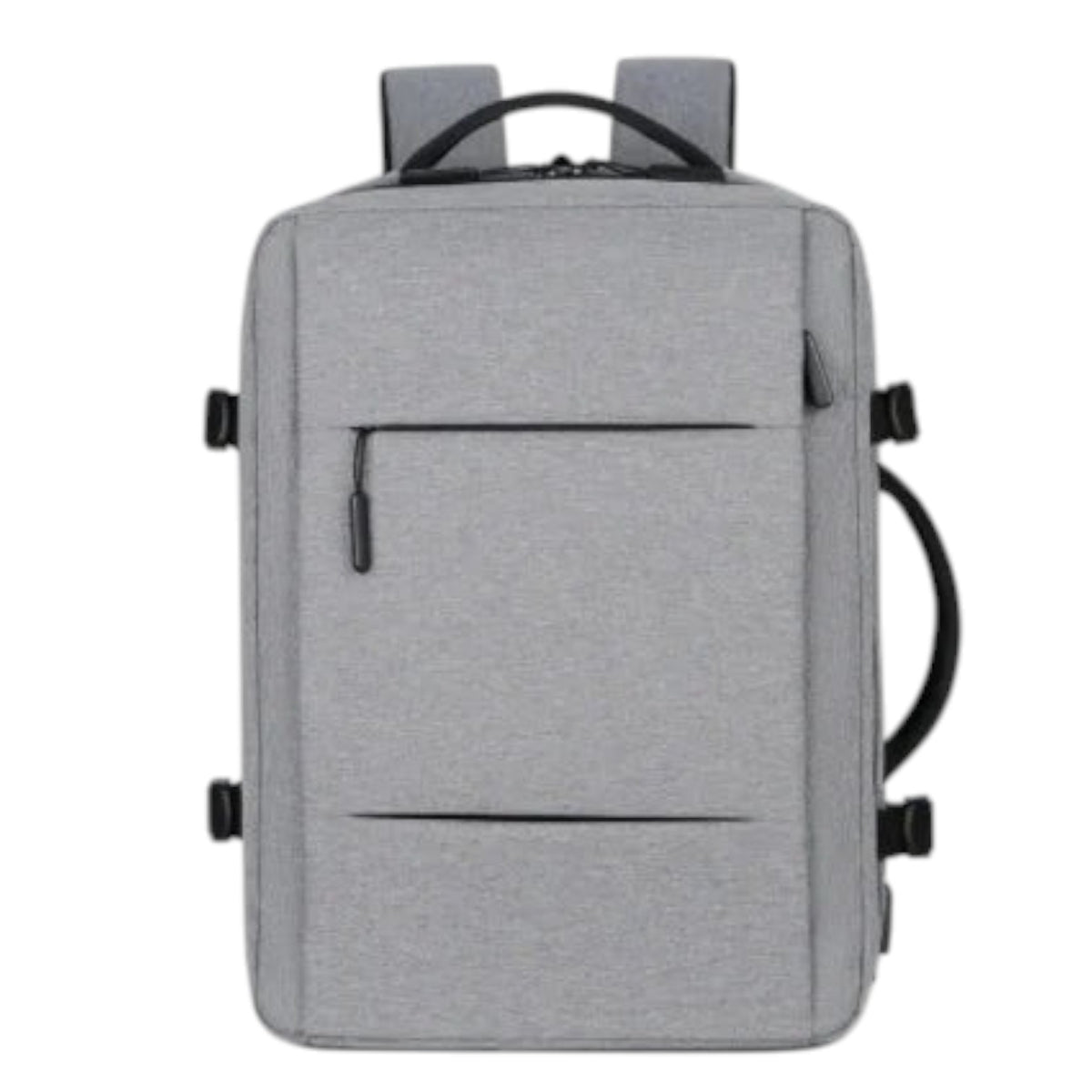 Sac à dos business gris Univers Sac en nylon imperméable avec port USB, compartiment pour ordinateur 15,6 pouces