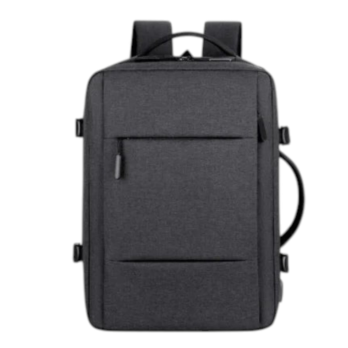 Sac à dos business Univers Sac gris en nylon imperméable avec port USB, compartiment pour ordinateur 15,6 pouces