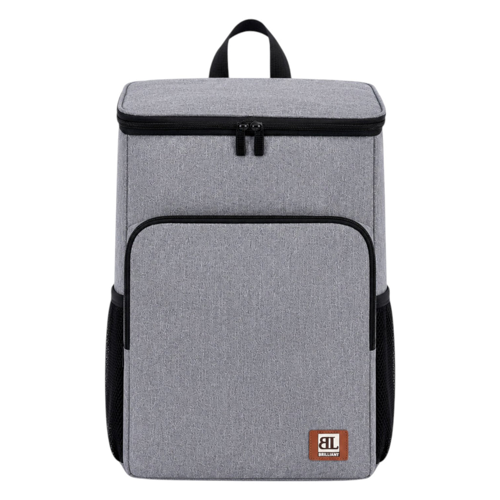 Sac à dos isotherme gris Univers Sac pour livraison de repas ou pique-nique avec compartiment spacieux et poches filet