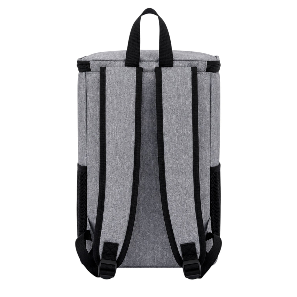 Sac à dos isotherme gris Univers Sac pour repas et livraison, design pratique avec bretelles réglables et poches latérales