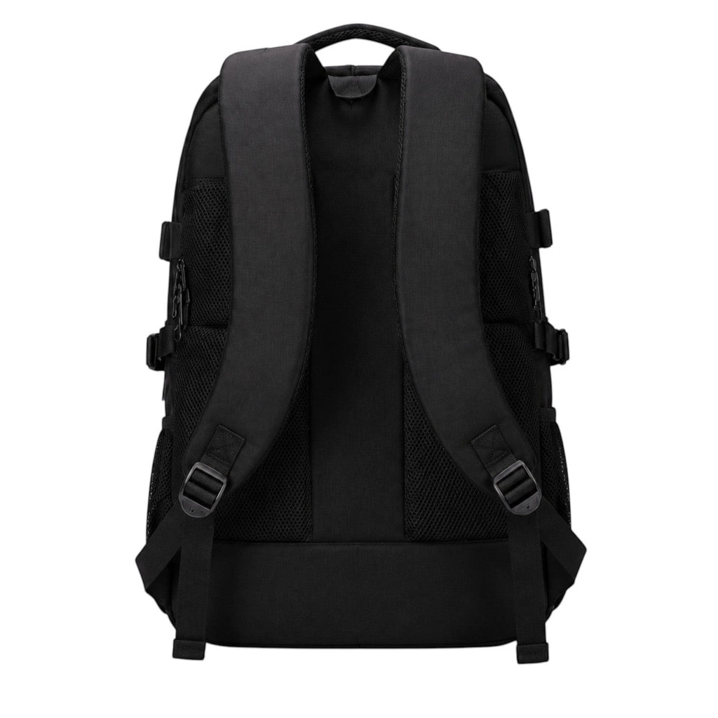 Sac à dos noir Univers Sac en Oxford, grande capacité 27L, anti-vol, pour ordinateur portable 15,6 pouces, idéal pour le voyage et l'école.