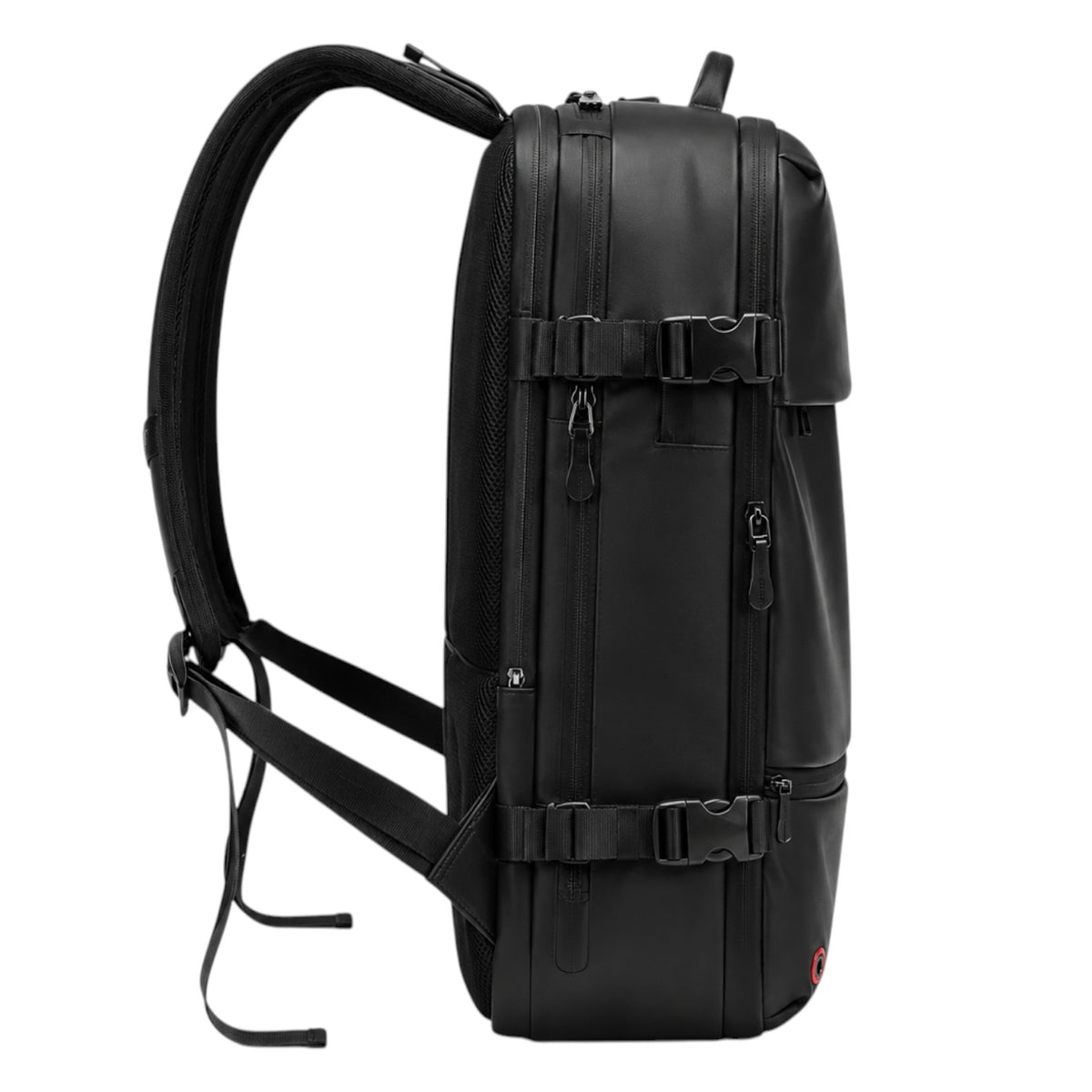 Sac à dos noir Univers Sac imperméable avec compression sous vide pour ordinateur portable 16 pouces et voyages