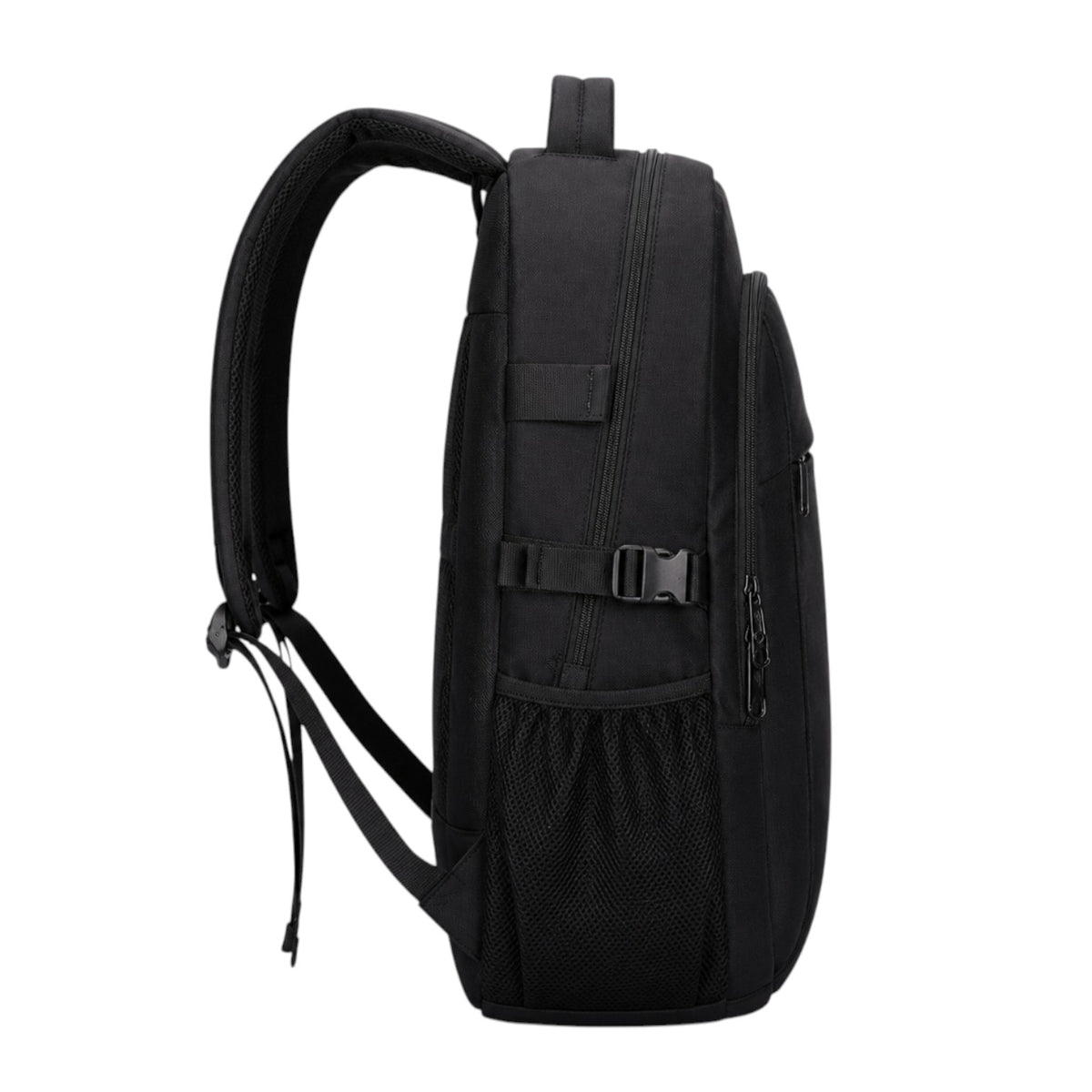 Sac à dos noir en Oxford, grande capacité 27L, anti-vol, pour ordinateur portable 15,6 pouces, idéal pour l'école, les voyages, par Univers Sac.