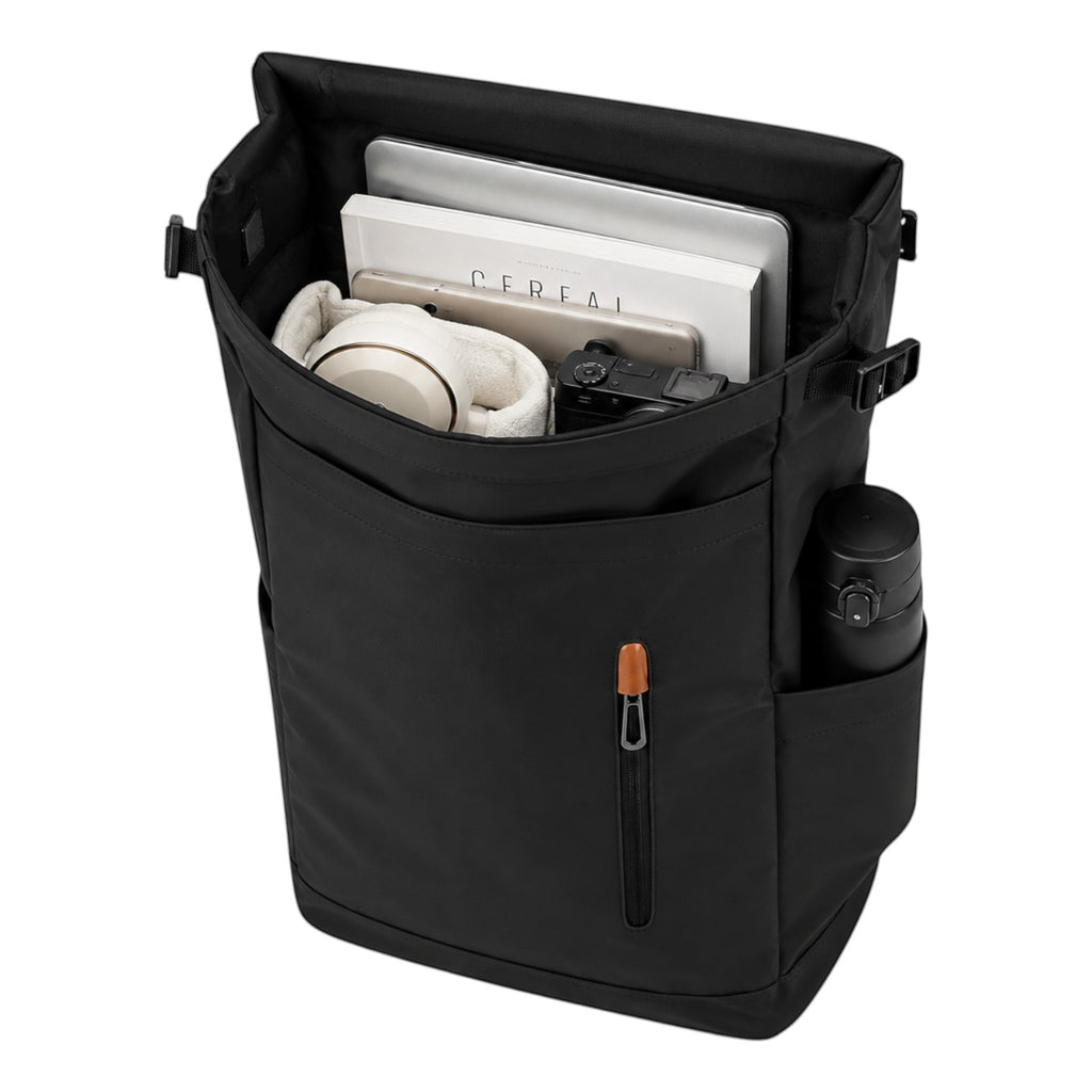 Sac à dos noir Univers Sac en tissu Oxford imperméable avec compartiment pour ordinateur portable 15,6 pouces