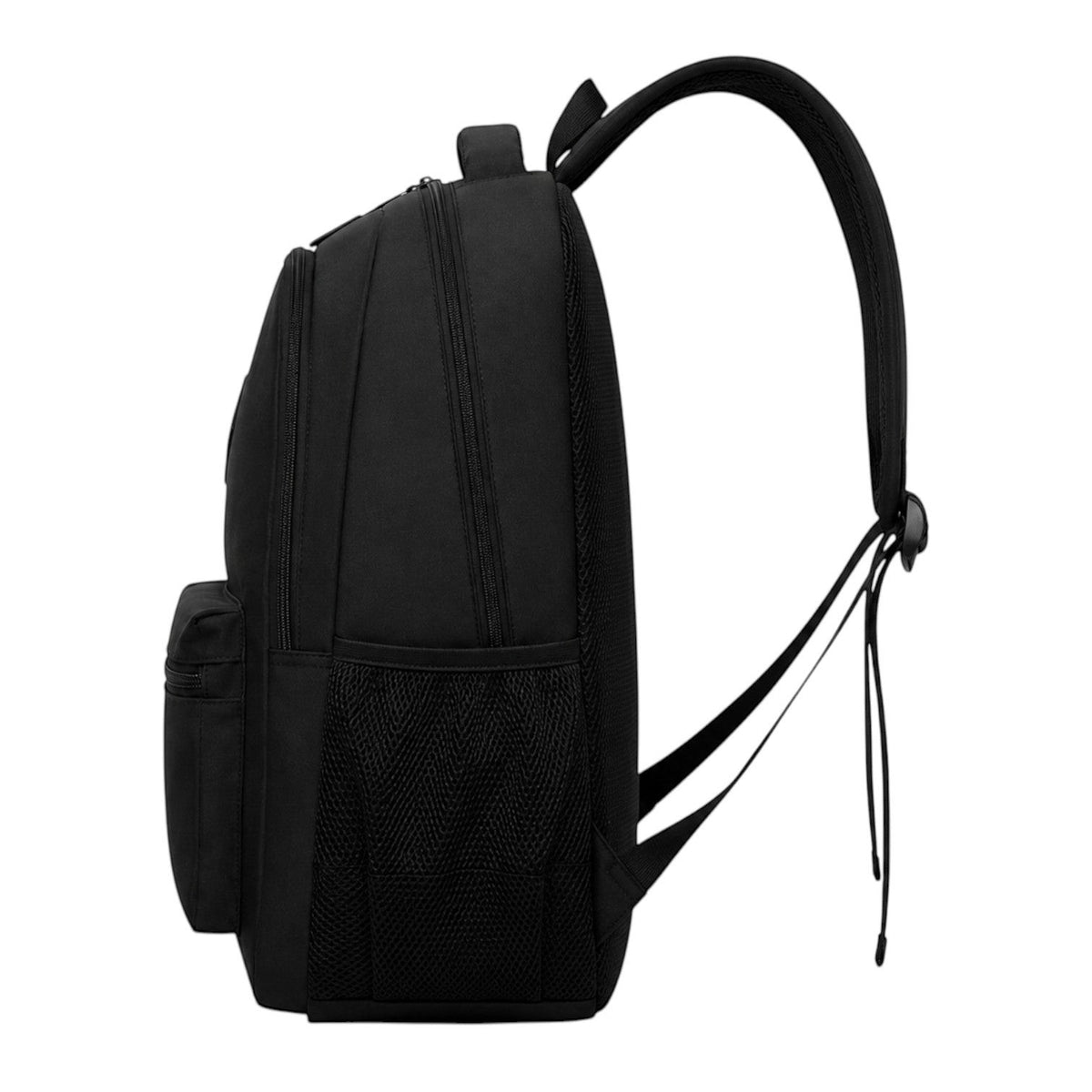 Sac à dos Univers Sac noir en tissu Oxford, style décontracté, grande capacité, idéal pour les cours ou les loisirs.
