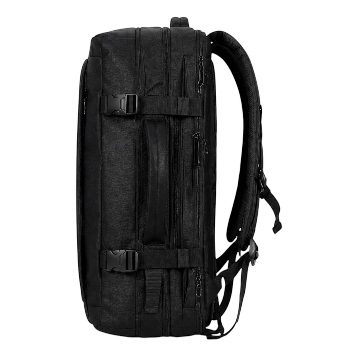 Sac à dos de voyage noir 28L Univers Sac, imperméable et léger, idéal pour les déplacements professionnels.