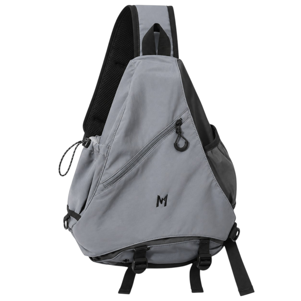 Sac bandoulière imperméable gris Univers Sac avec fermeture éclair et compartiment pour tablette