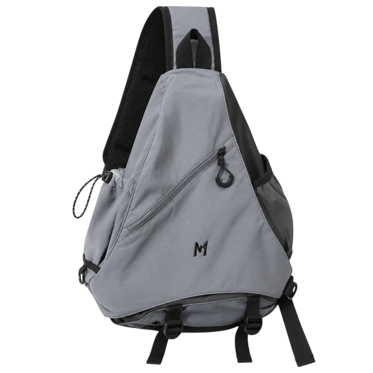 Sac bandoulière imperméable gris Univers Sac avec fermeture éclair et compartiment pour tablette