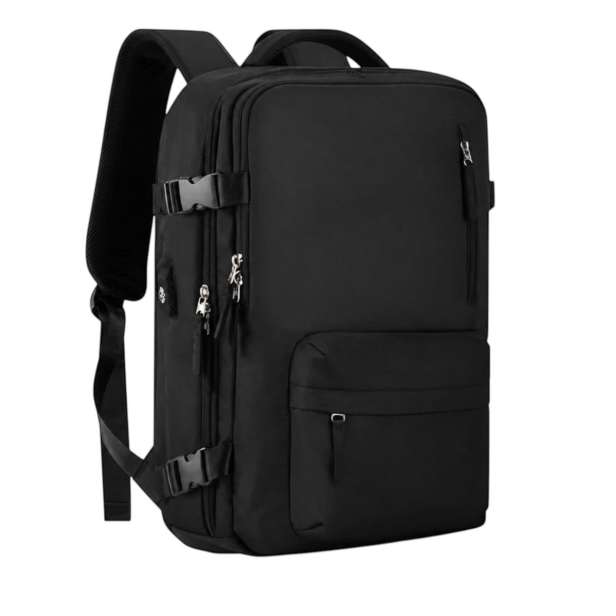 Sac à dos noir Univers Sac pour ordinateur portable, résistant à l'eau avec port USB et design antivol pour voyage