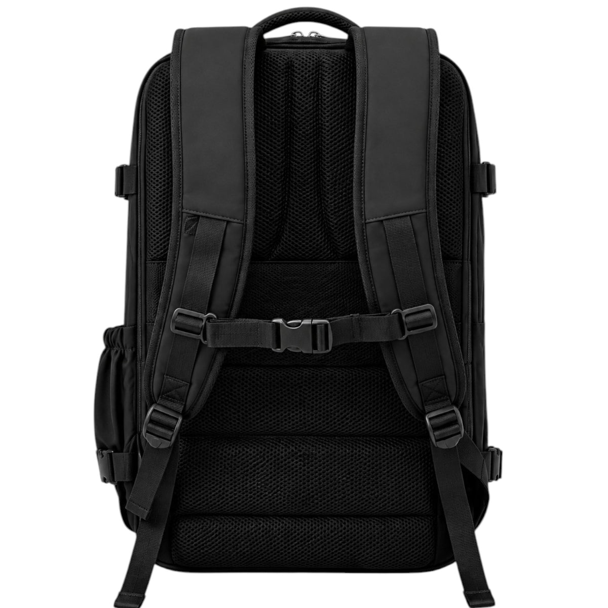 Sac à dos de voyage noir Univers Sac pour cabine Ryanair avec bretelles ergonomiques et dos rembourré en maille