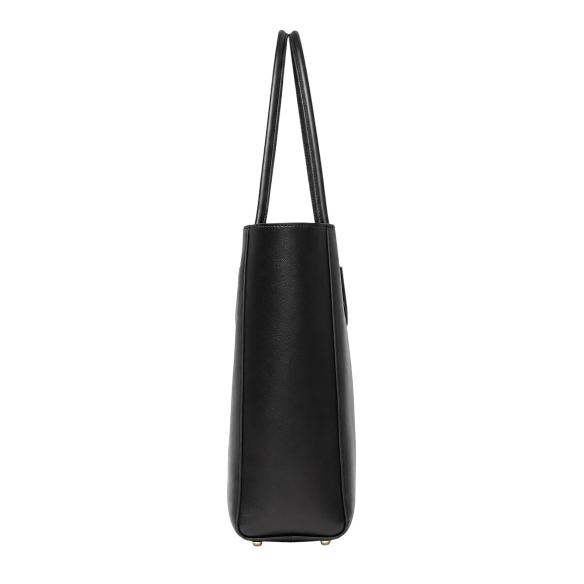 Sac fourre-tout noir en cuir PU souple, de style décontracté, avec fermeture à boucle magnétique et poche intérieure zippée. Idéal pour un usage polyvalent.