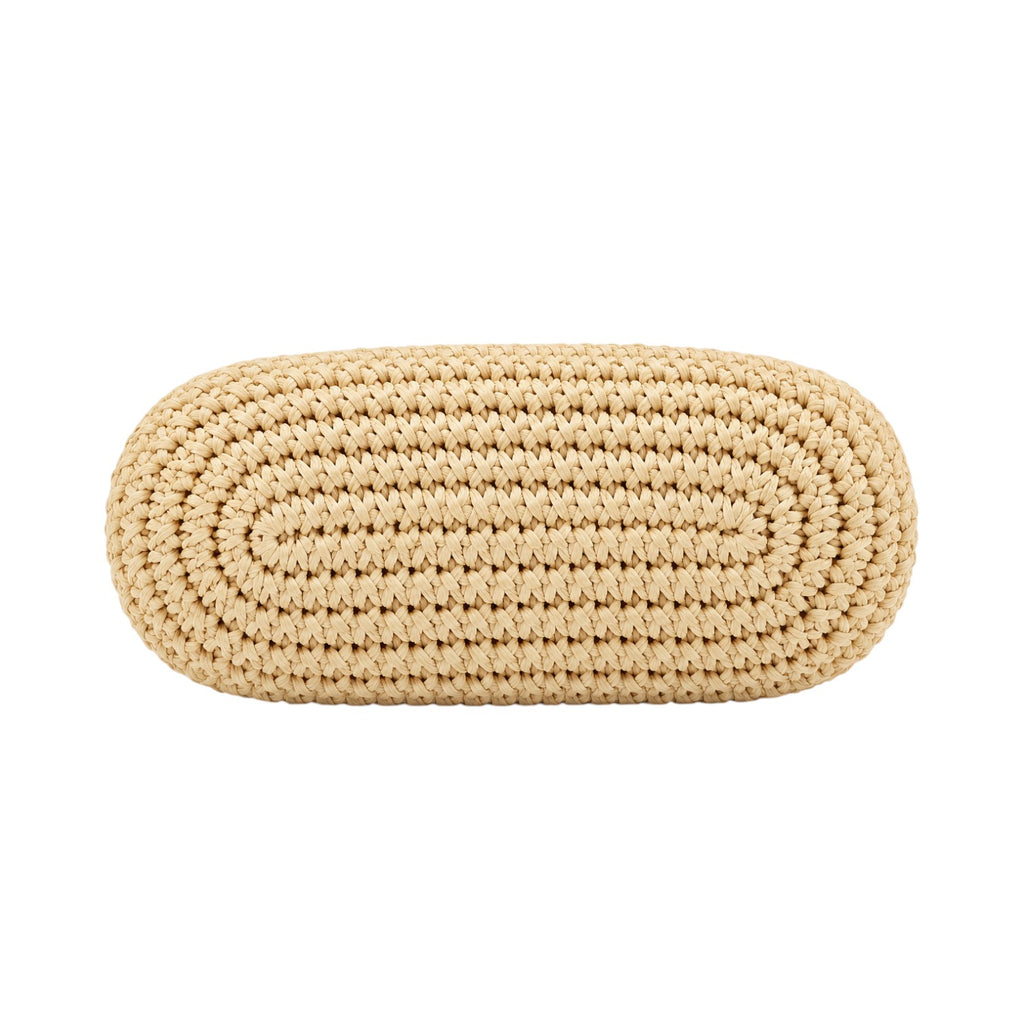 Sac à main bandoulière Yogodlns en paille tressée beige, forme rectangulaire, idéal pour un usage polyvalent.