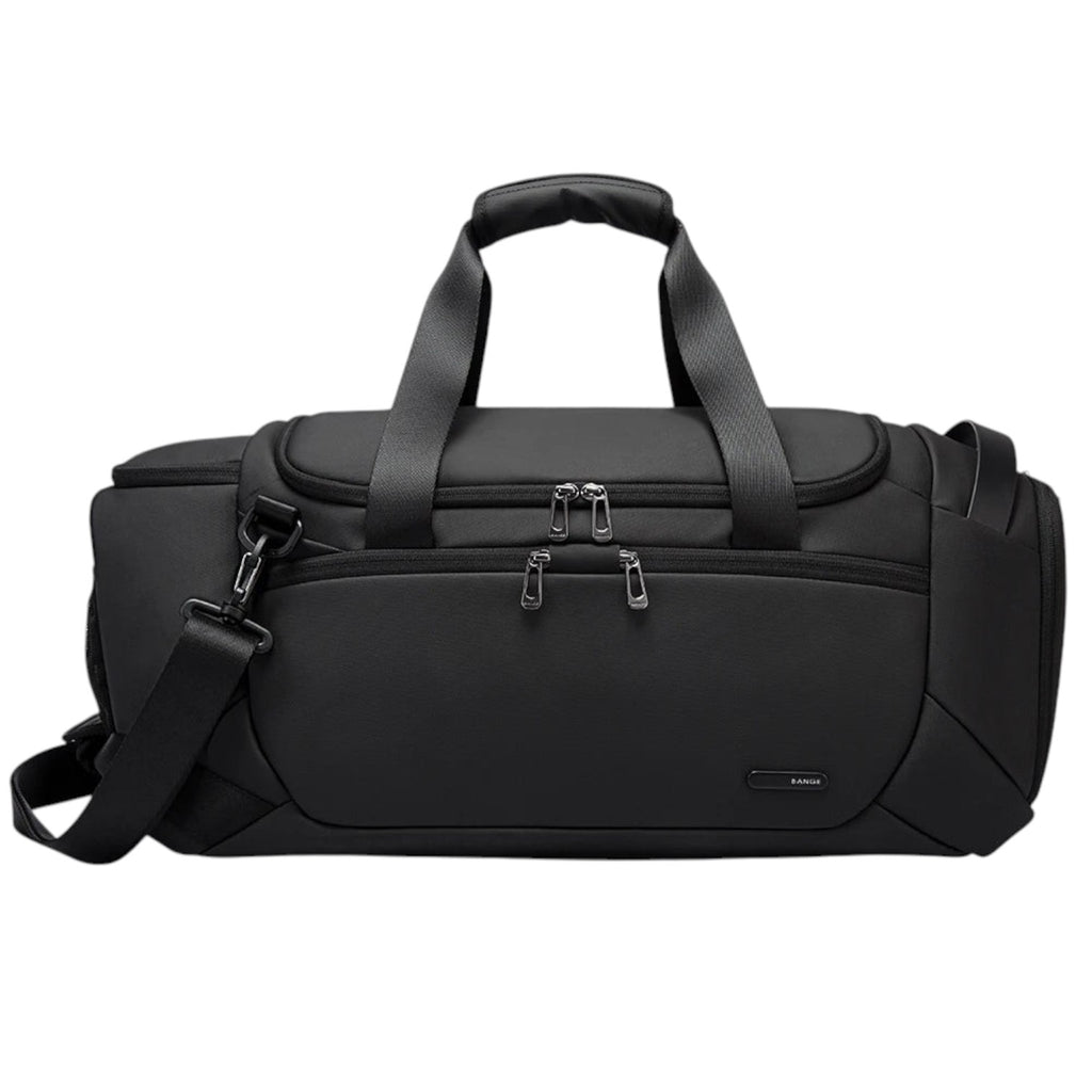 Sac de sport noir Univers Sac en tissu Oxford imperméable avec compartiment pour affaires humides et poignées robustes