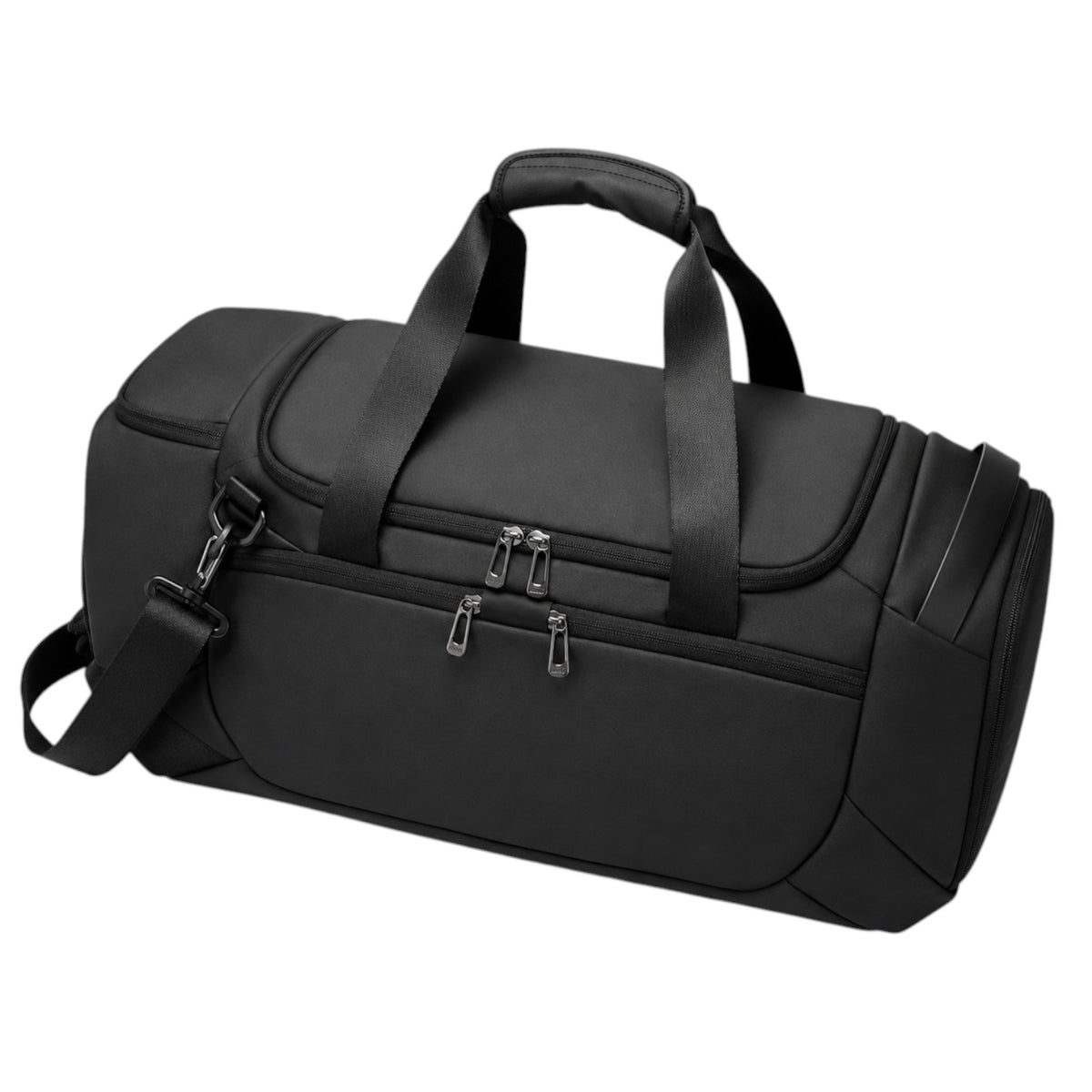 Sac de sport noir Univers Sac en tissu Oxford imperméable avec compartiments zippés pour fitness et voyage